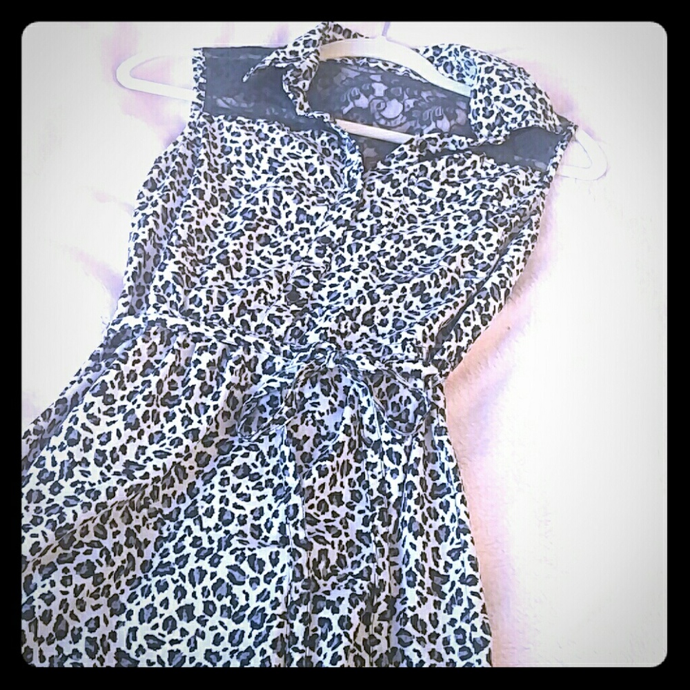 Animal Print Dress